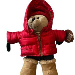 2006 Starbucks Bearista Bear Winter Holiday Red & Green 51st Ed. Plush 10”